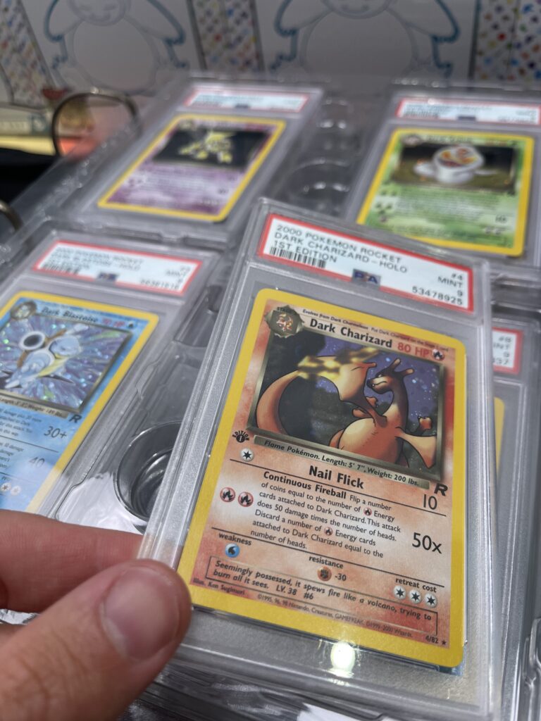 Álbum para slabs de cartas Pokémon graduadas PSA, CGC y BGS